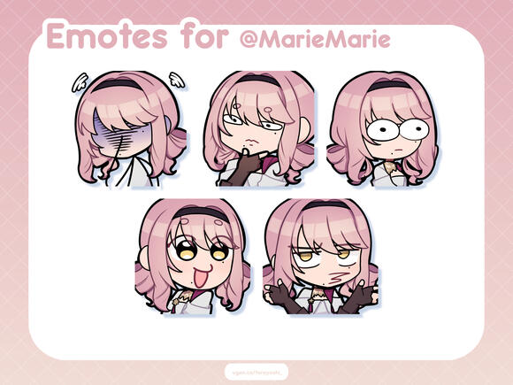 Emotes for Marie