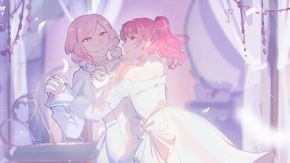 Mizuki and Airi Project SEKAI Fan Art